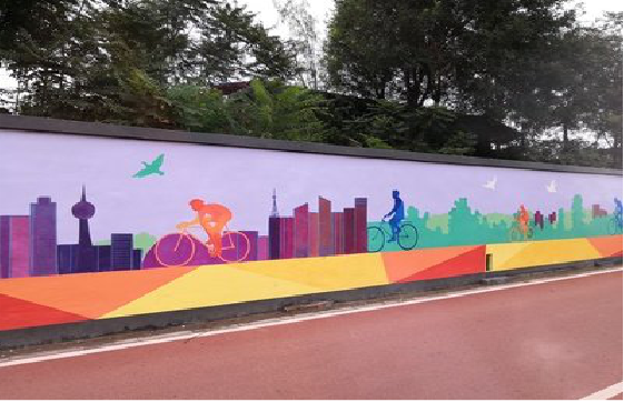 凭祥县墙体彩绘-围墙