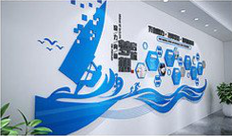 凭祥县海浪主题文化墙如何设计？