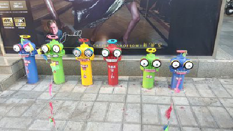 凭祥县商业区彩绘