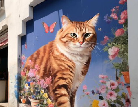 凭祥县自己绘制有个性的手绘墙