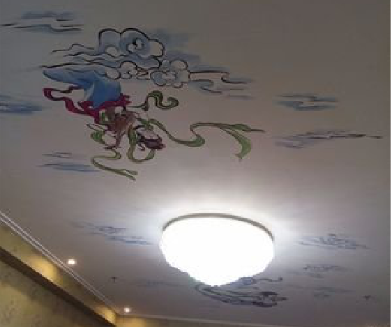 凭祥县如何快速绘制天花板上的手绘墙？