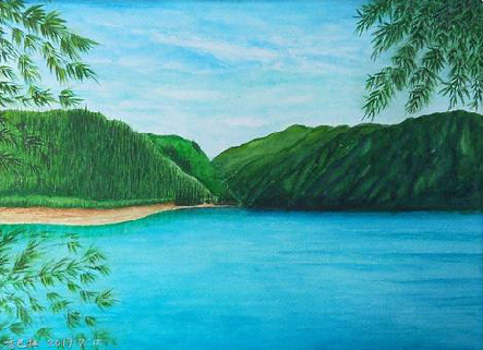 凭祥县在墙绘中，如何绘画绿水青山？