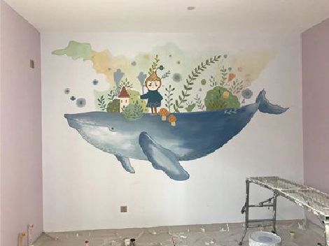 凭祥县手绘墙的特点及优势。